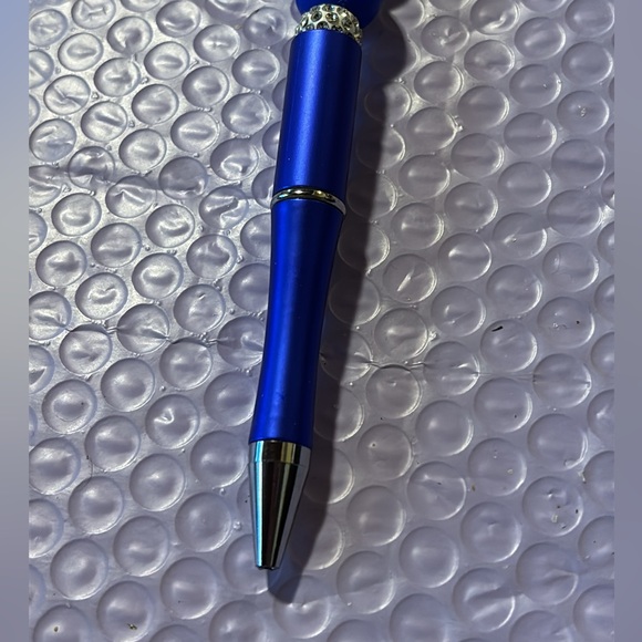 New handmade Detroit Lions ink pen 🖊️ focal bead very cute - Picture 5 of 6